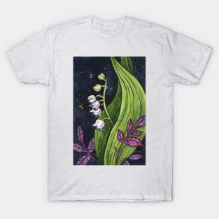 Lily of the valley - full painting T-Shirt